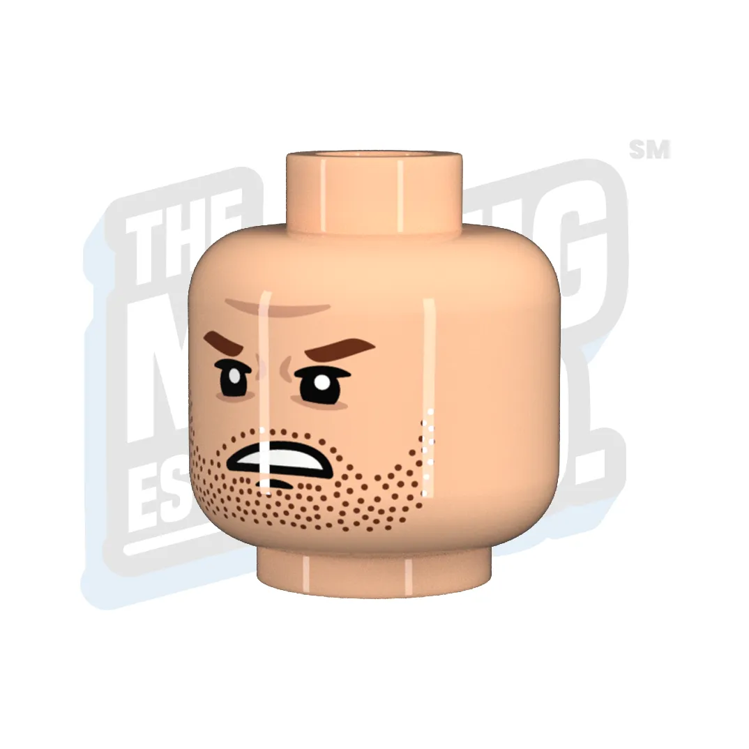 Angry Stubble Head