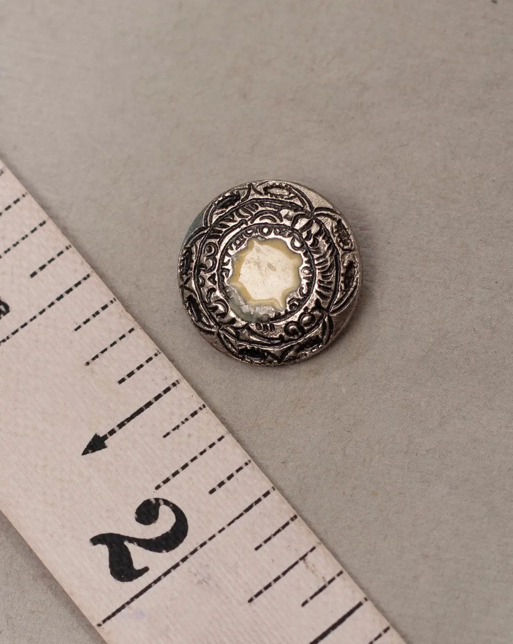 Antique Metal Casting Button ( Set Of 6 )