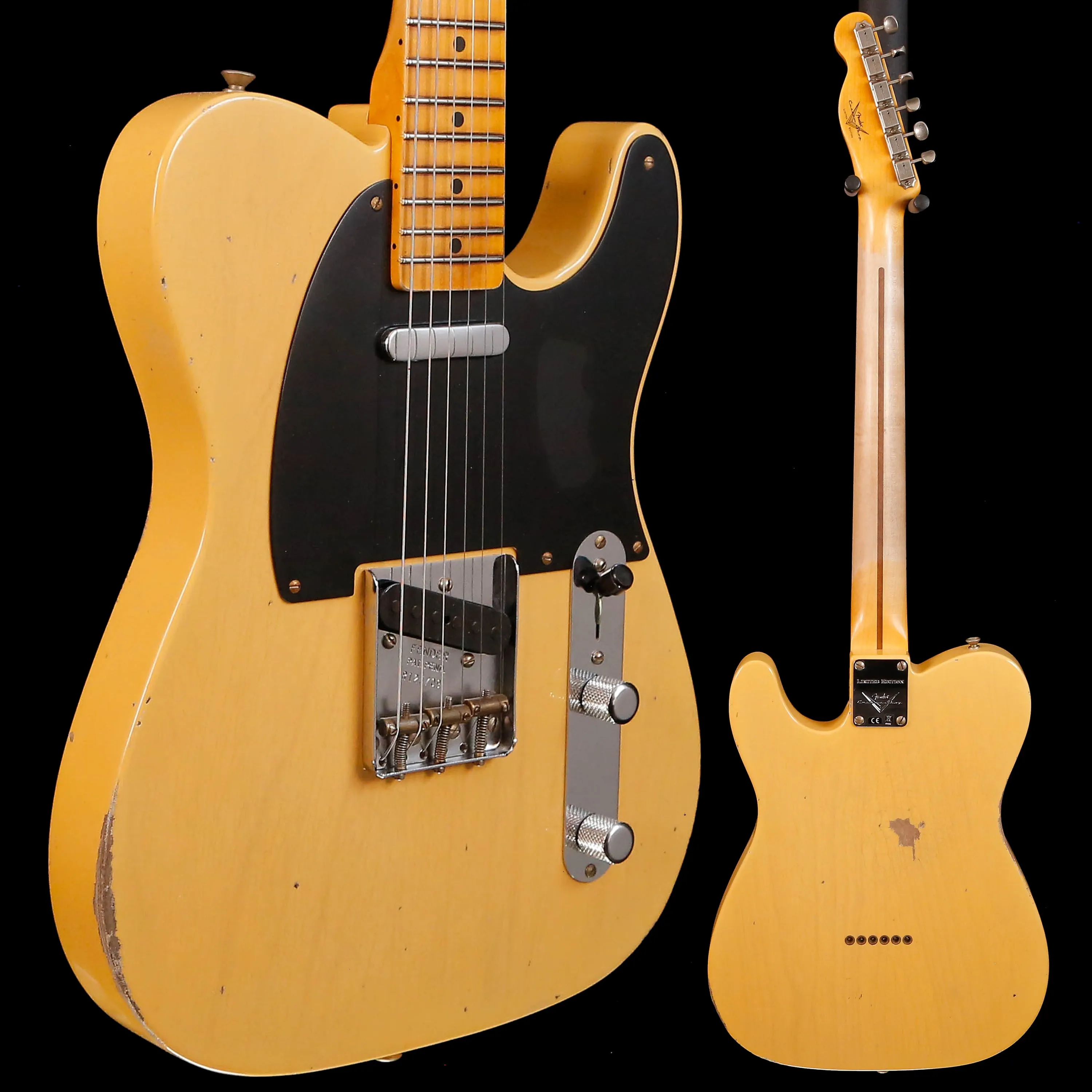 Fender Custom Shop LTD '51 Nocaster Relic, Aged Nocaster Blonde 7lbs 1.4oz
