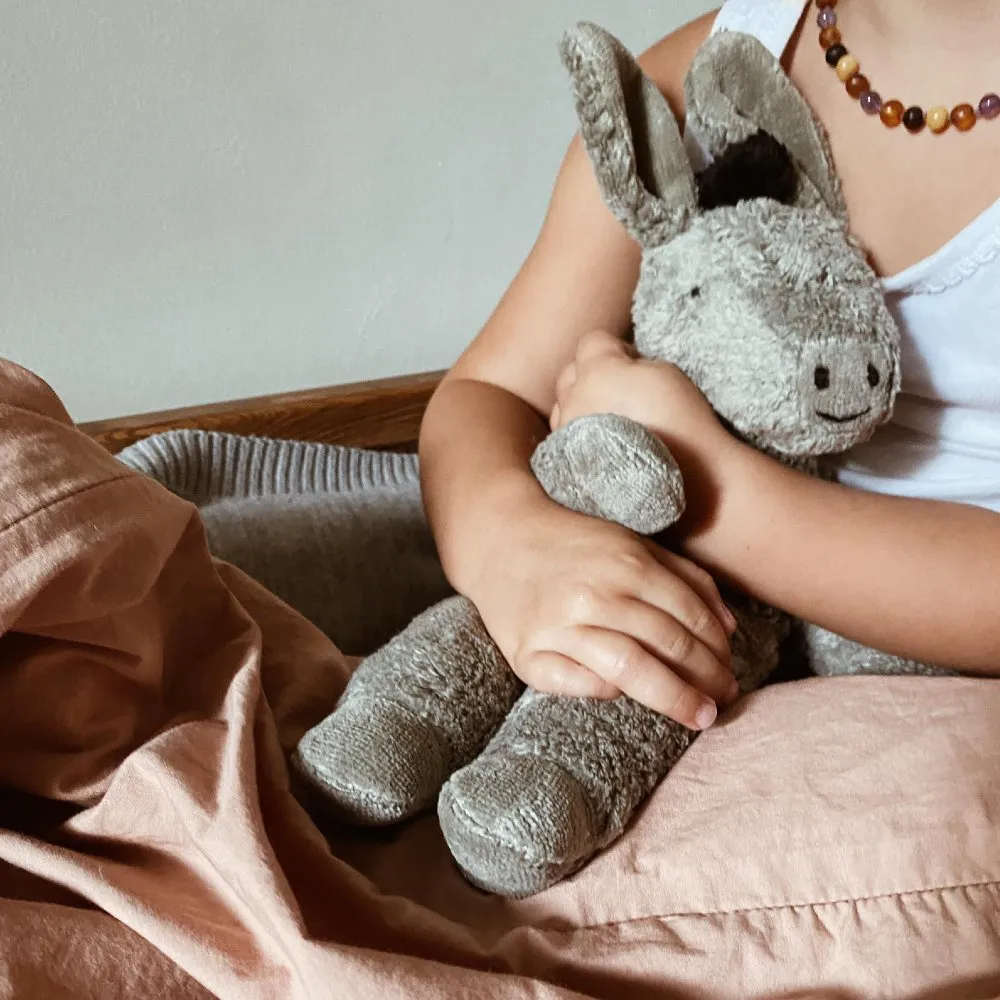 Floppy Animal Donkey Small - Pure wool